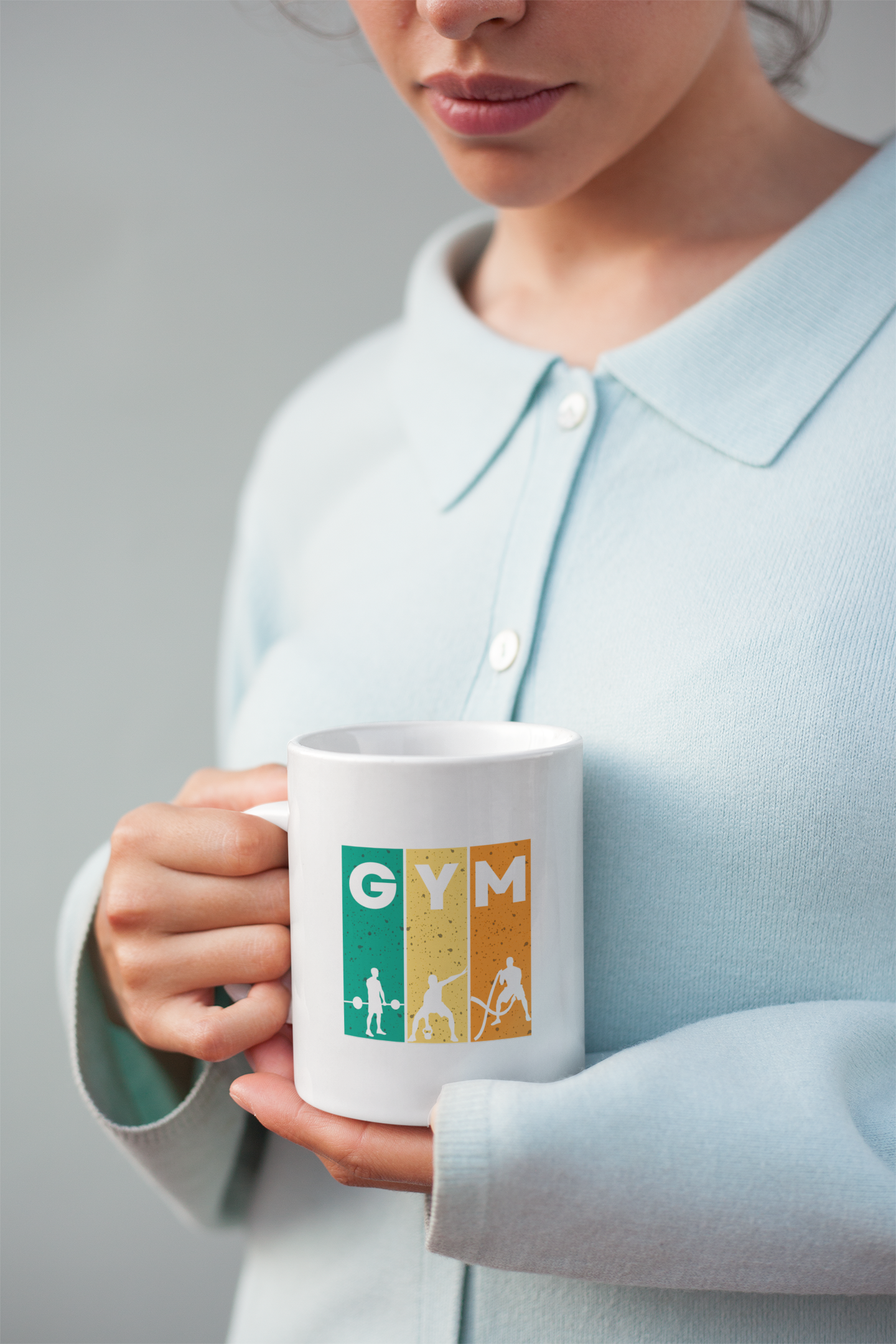 GYM - 11oz Ceramic Cup