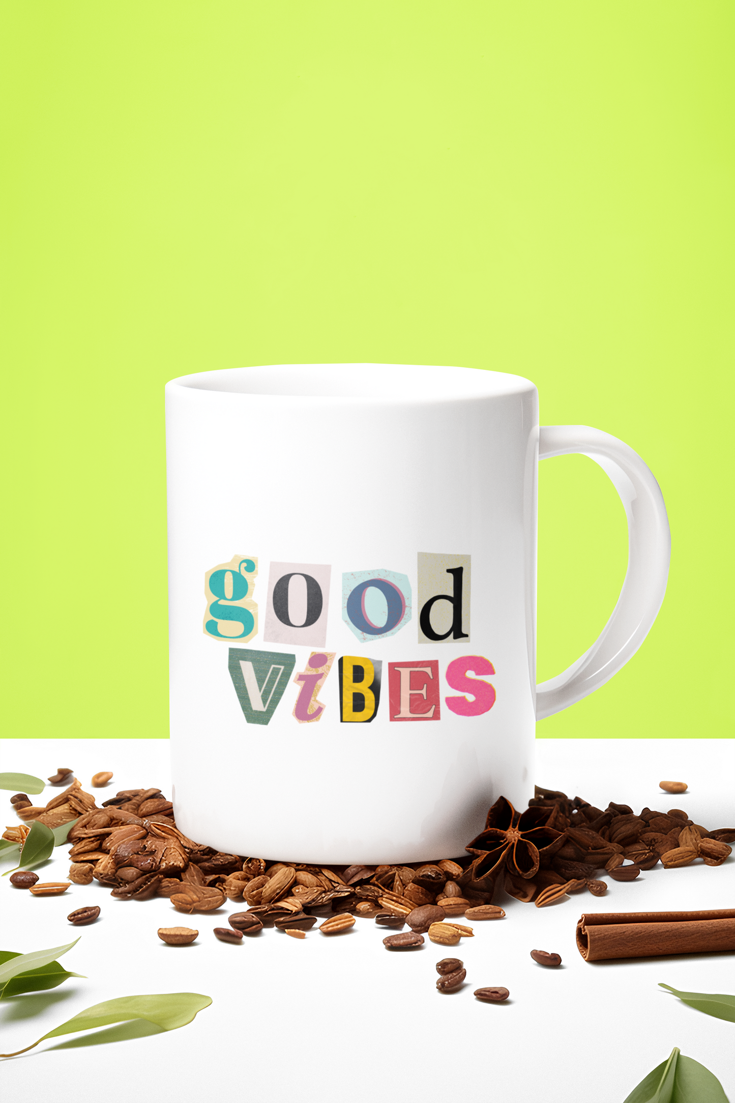GOOD VIBES - 11oz Ceramic Cup