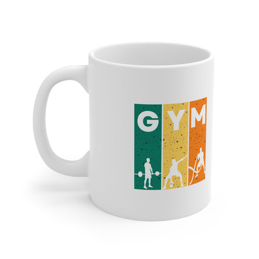 GYM  -  11oz Ceramic Cup