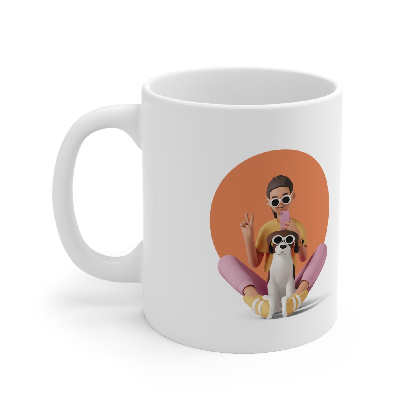 COOL GIRL  -  11oz Ceramic Cup