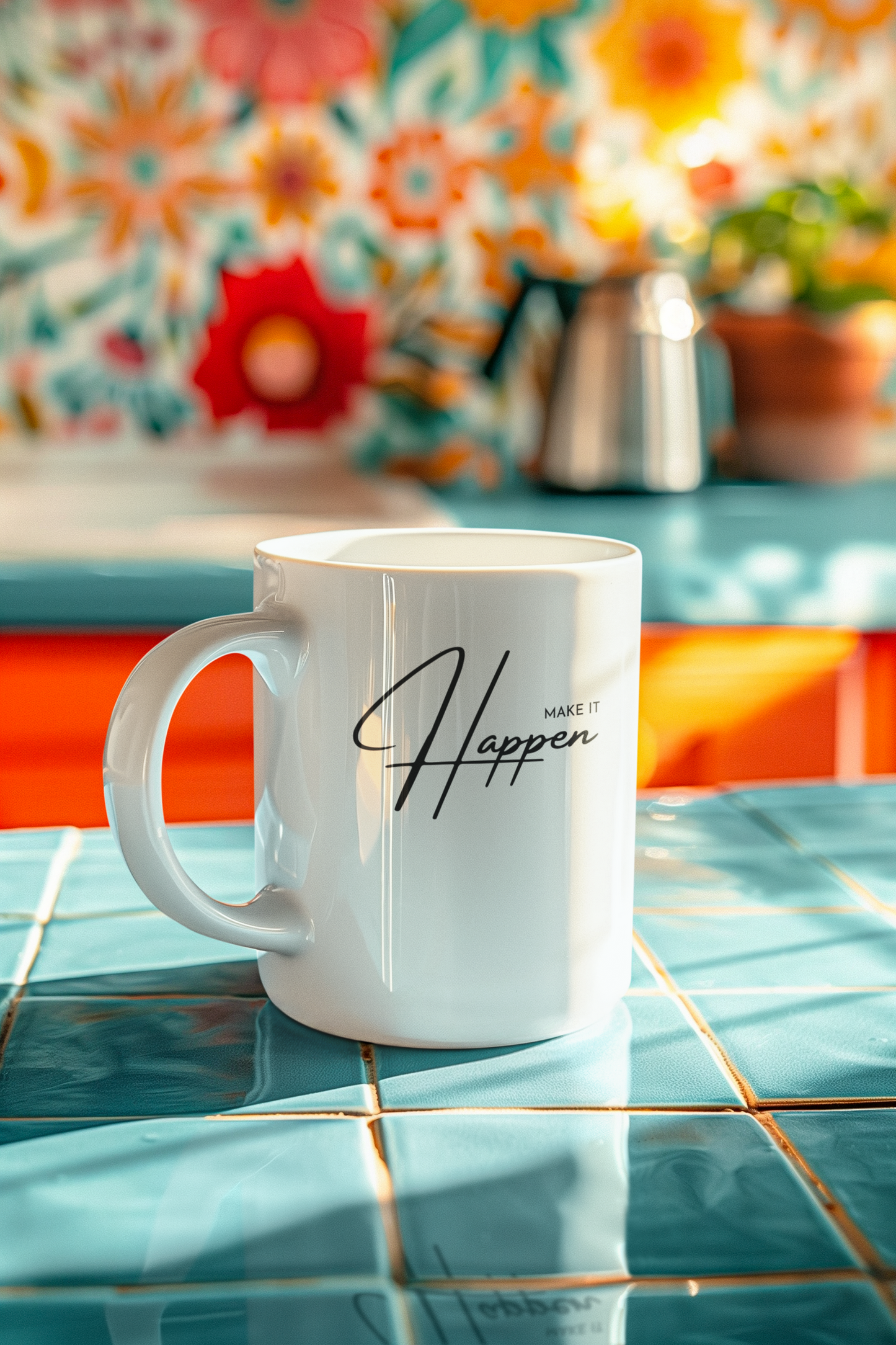 MAKE IT HAPPEN -  11oz Ceramic Cup