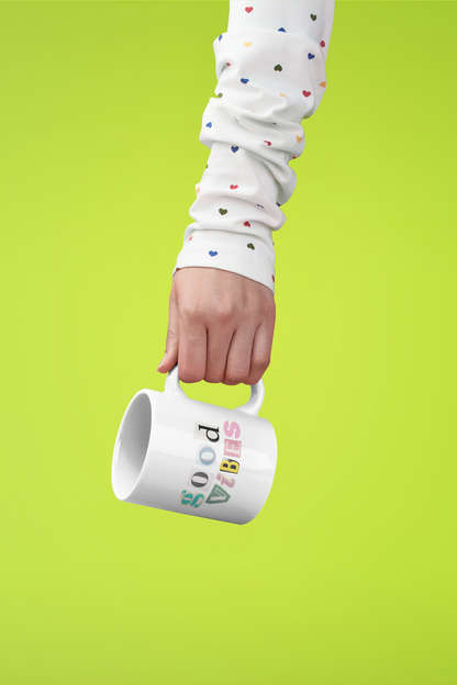 GOOD VIBES  -  11oz Ceramic Cup
